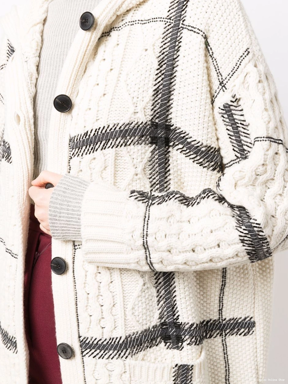 Cheap Women hooded cardigan Kenzo 0419